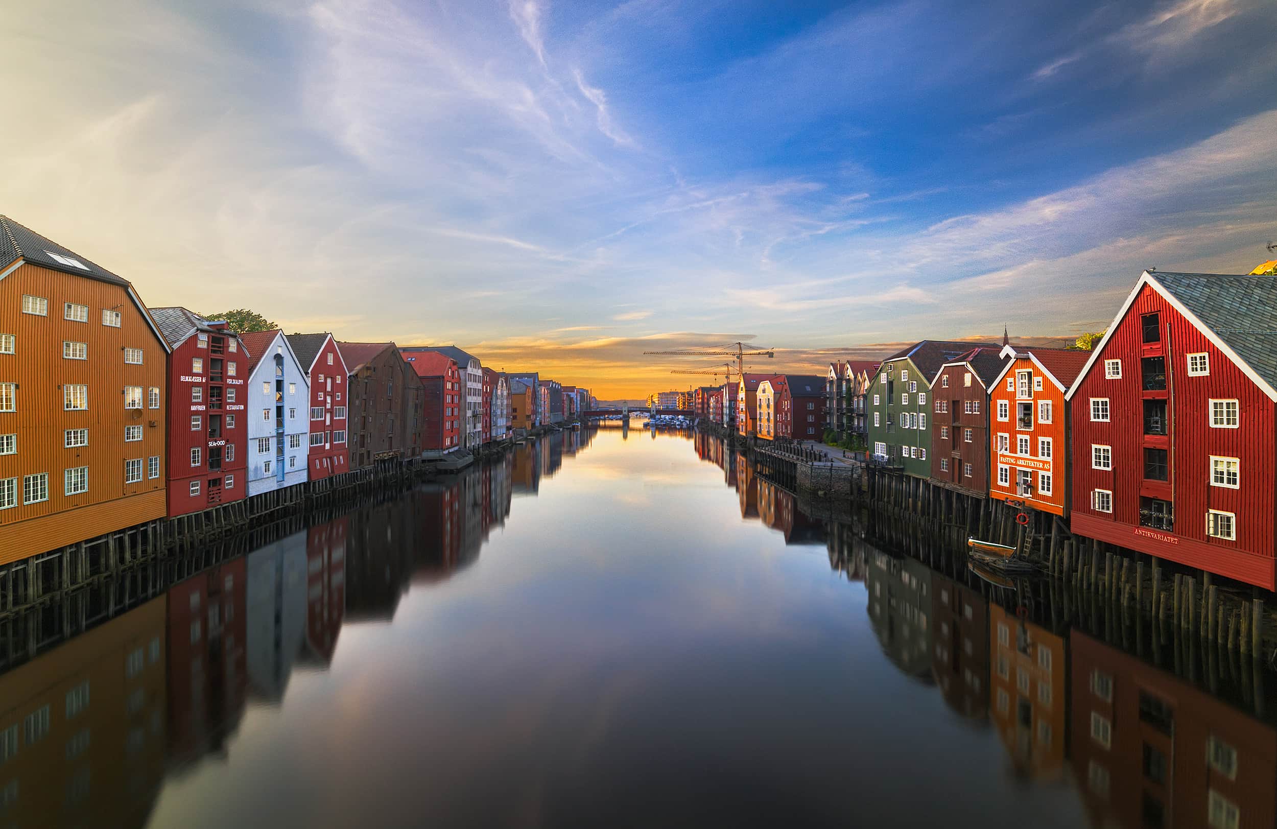 Oslo to Trondheim by train