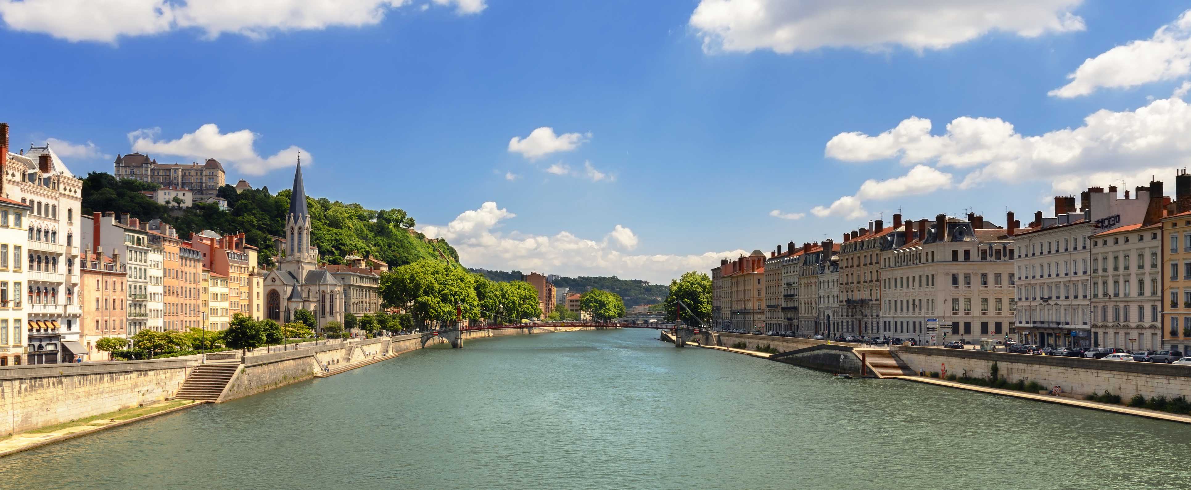 Paris to Lyon by train